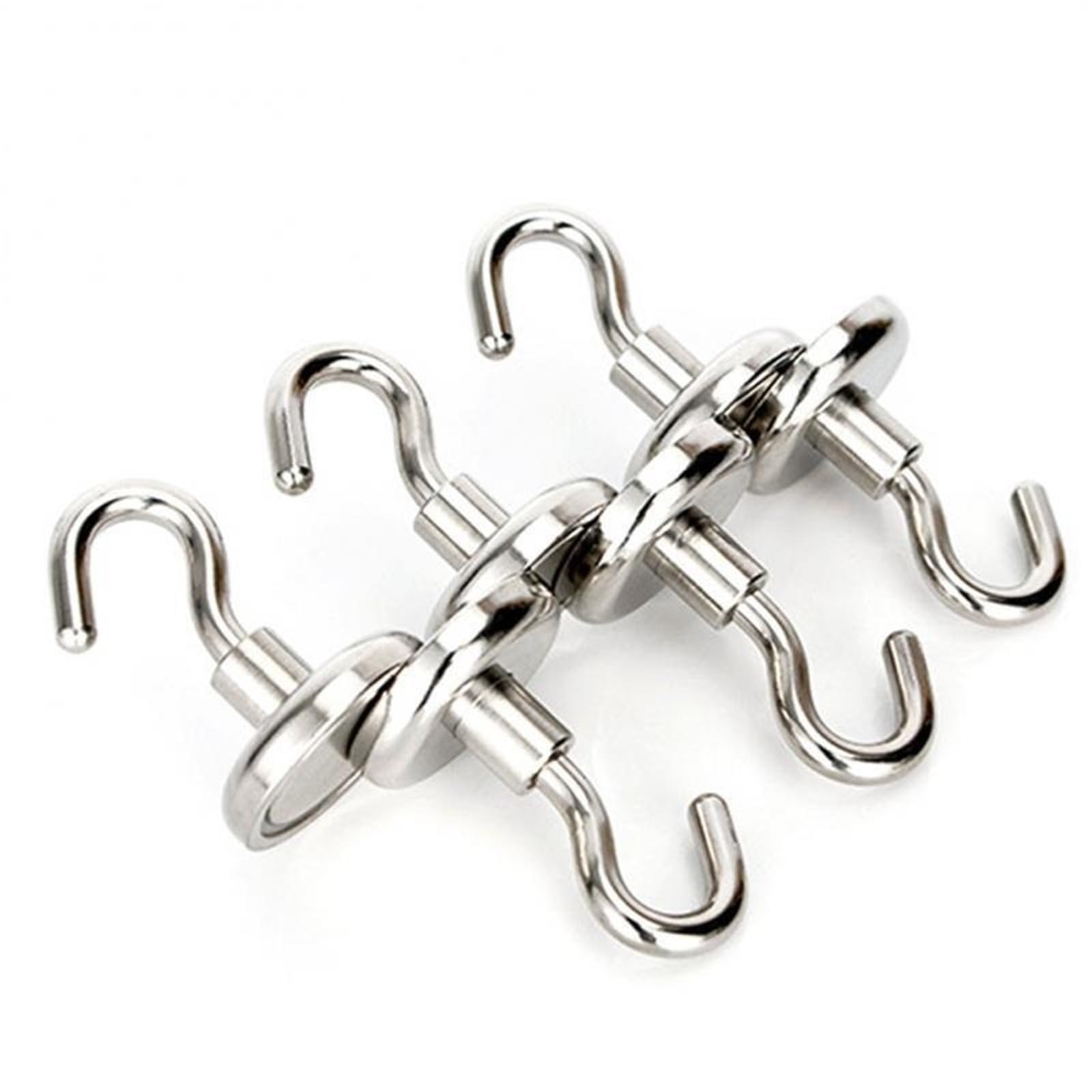 Ganchos magnéticos de 8 Uds., potente colgador magnético for tazas, perchas for colgar llaves, abrigo, gancho for pared Para Cocina,Dormitorios(D36)