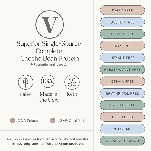 Vista 2 de Be Well by Kelly - Proteína en polvo a base de plantas de vainilla, vegana 0.71 oz de proteína 8G de fibra 0 carbohidratos netos