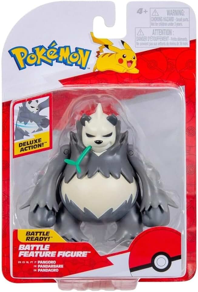 Pokémon PKW4079 Battle Feature Figure Pandagro 11.5 cm Official Figure