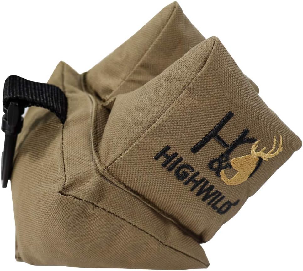 Highwild Shooting Rest Bags - Front & Rear Bag with Durable Construction and Water Resistance - for Shooting and Hunting - Unfilled : Sports & Outdoors