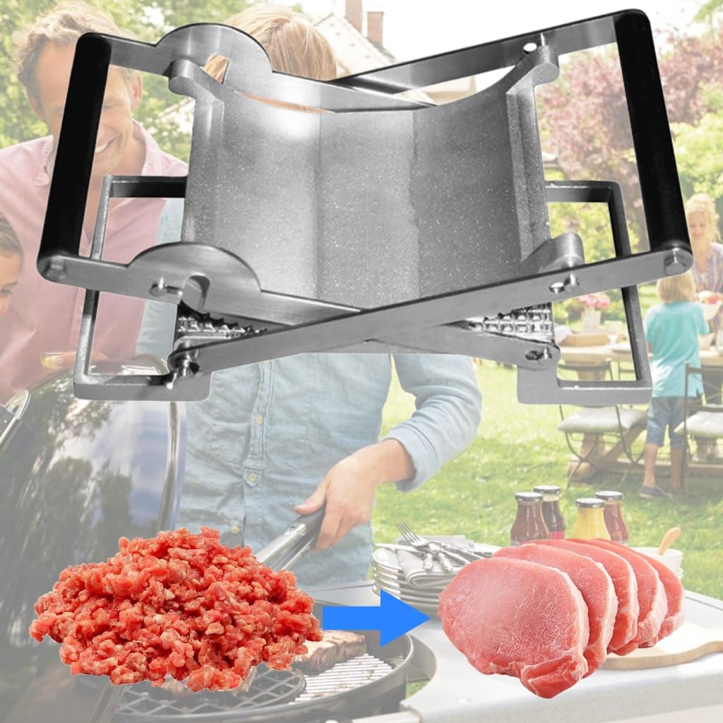 Profesjonalne ręczne młotki do mięsa ze stali nierdzewnej napinacz do mięsa dla jednolitej czułości na grillu kempingu i codziennym gotowaniu