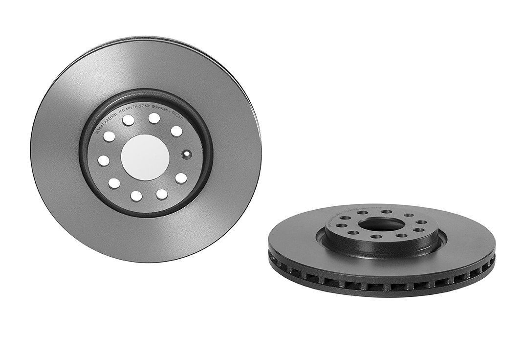 2x Brake Discs Pair Vented fits SKODA KODIAQ NS7 2.0 Front 2016 on CZPA 314mm