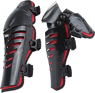 STAR AST Men Motorbike Motorcycle Biker racing armor Red Safety Hinged knee pad guard Knee Pad Gear