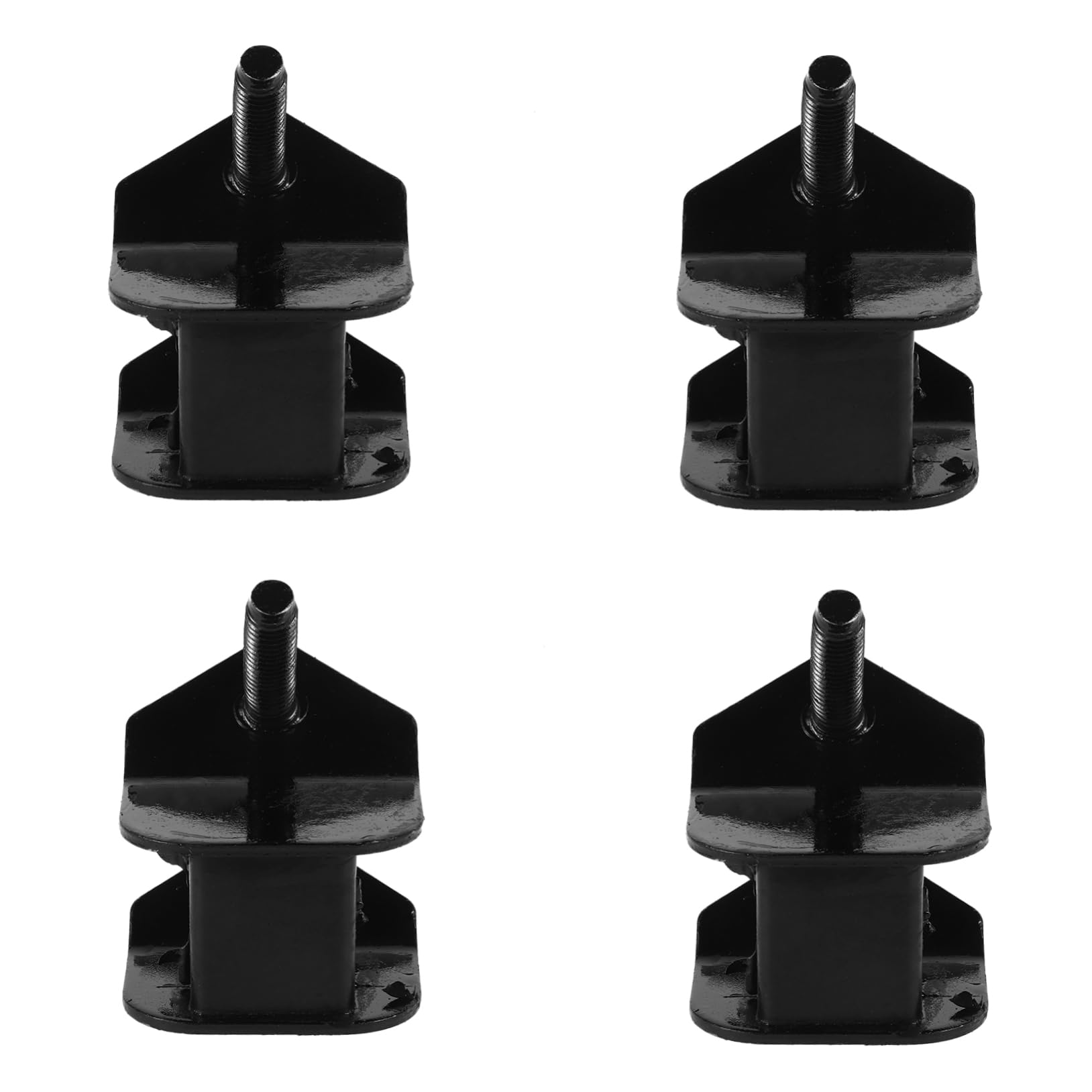 Supporti Motore in Gomma e Ferro 4 Pezzi per Generatori 188f 190f Antivibrazione Portatili per Ridurre Vibrazioni Motore Diesel 2kw-3kw