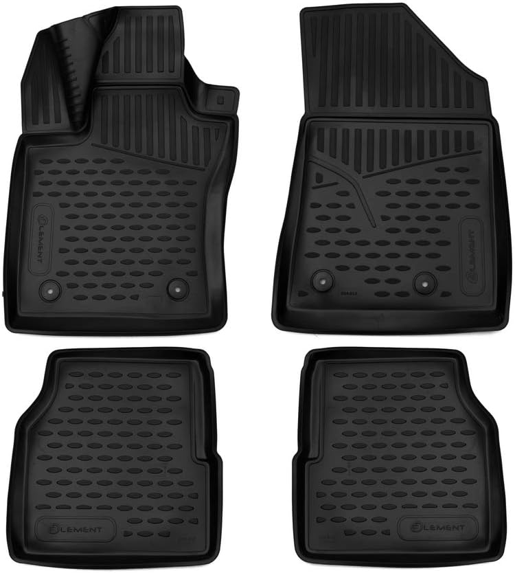 Bottari Set Tappeti Gomma Su Misura Per Renault Clio 2012 - 2019