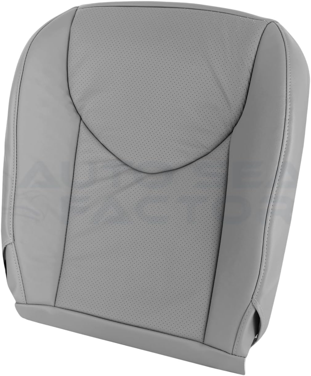 US Auto Seat Factory 2006-2012 Fits Toyota RAV4 Perforated Driver Bottom Ash Gray Vinyl Seat Cover