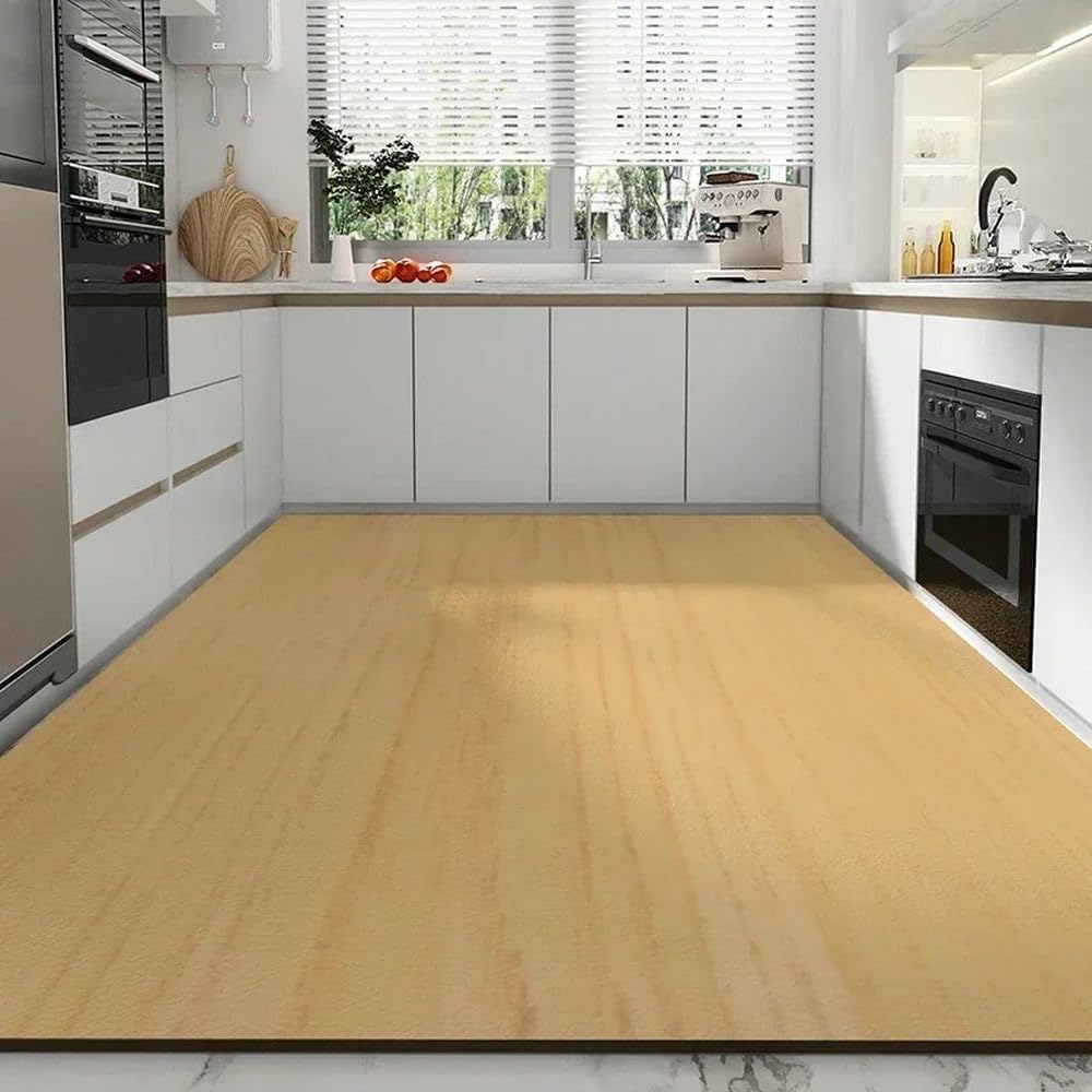 Waterproof PVC Floor Mats, Long Area Rug, Imitation Wood, Restaurant and Kitchen Carpet, Household Decoration,SA625,P,50x160cm
