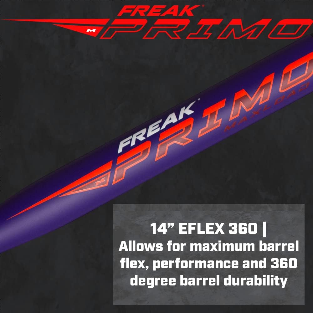 Batte De Softball Miken Freak Maxload USSSA - 26 Oz, 1 Pièce, En Composite Carbone - Occasion