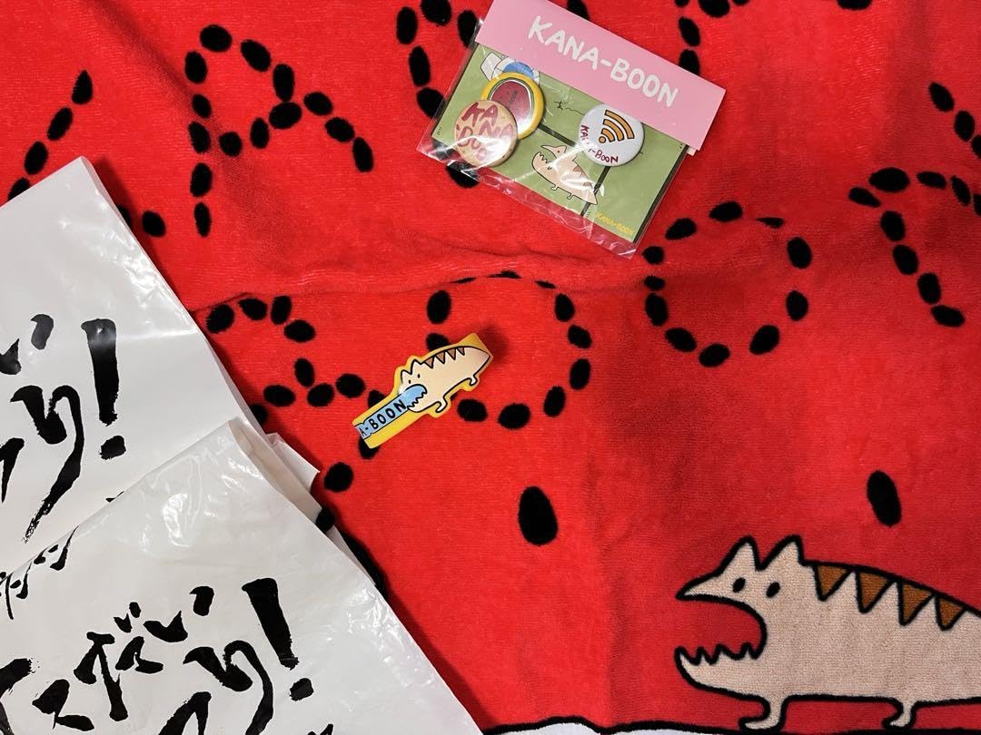 Amazon.co.jp: KANA-BOON ツアーグッズ まとめ売り Tシャツ/Mサイズ  