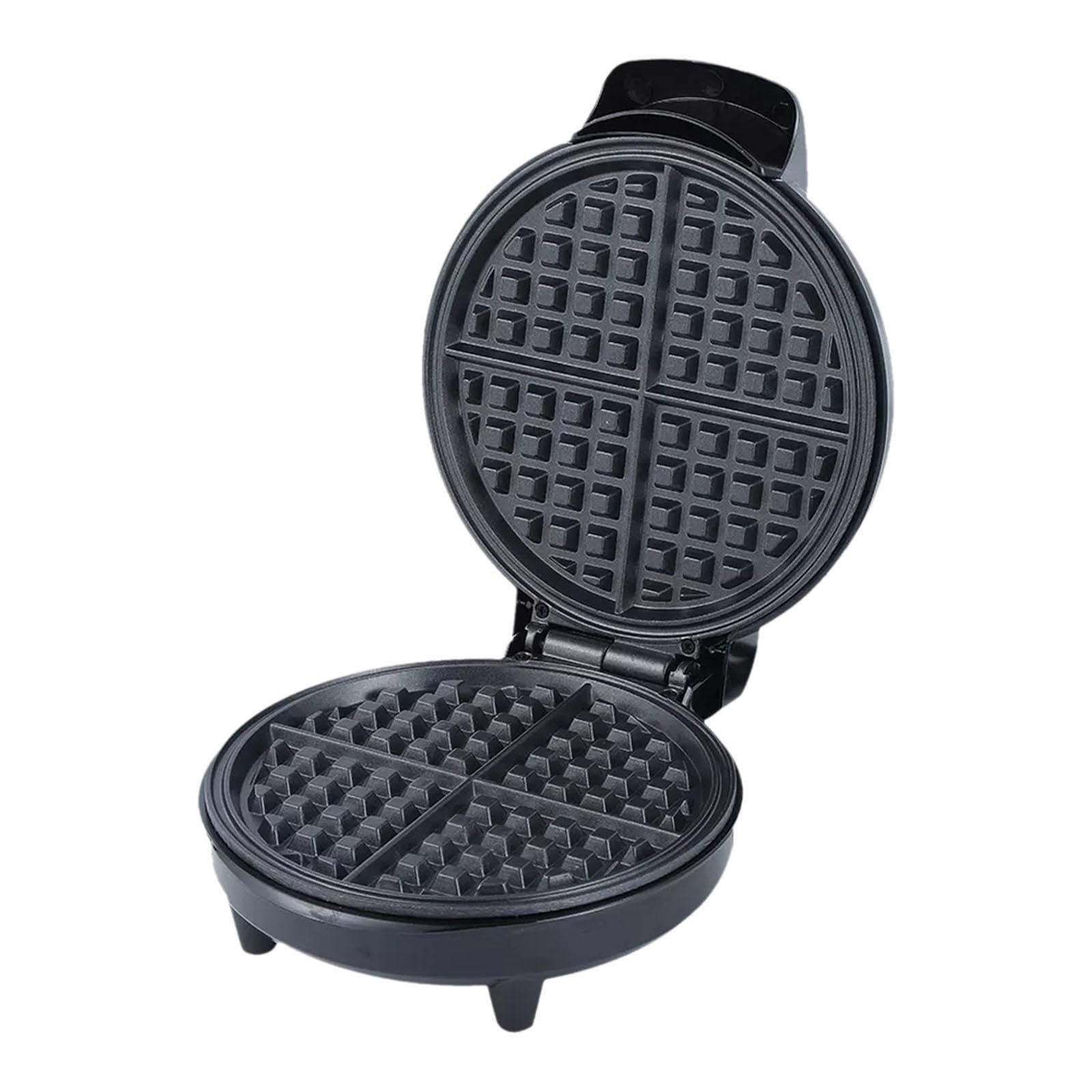 Electric Waffle Maker Easy to Clean with Control Temps | Electric Waffle Maker Easy to Clean with Control Temps for Kids and Families Stainless Steel Abs-image-8