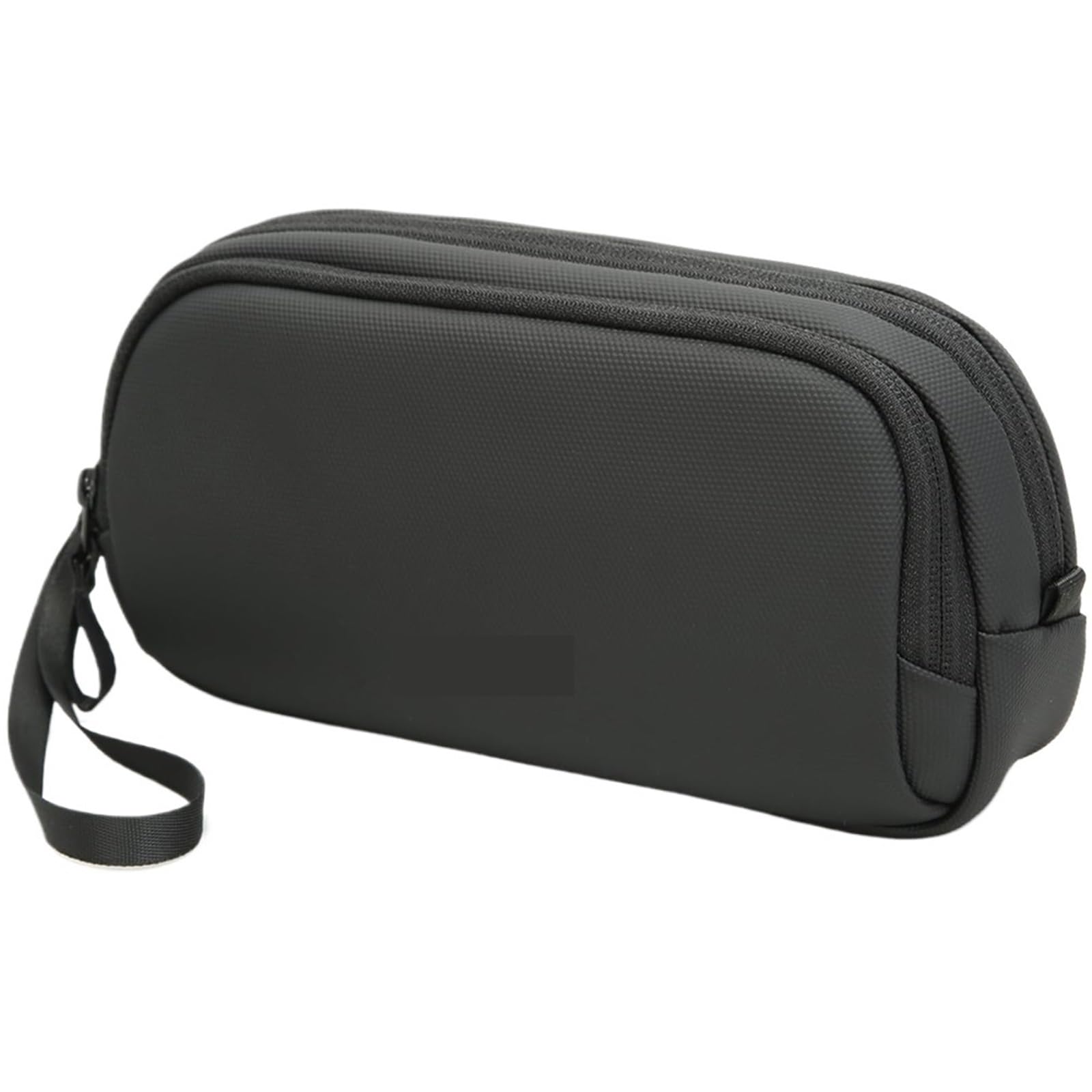 5 Bolsas Ligeras e Impermeables for Guardar Cables Digitales, Organizador de Viaje for Dispositivos electrónicos Organizador de Cables(Black)