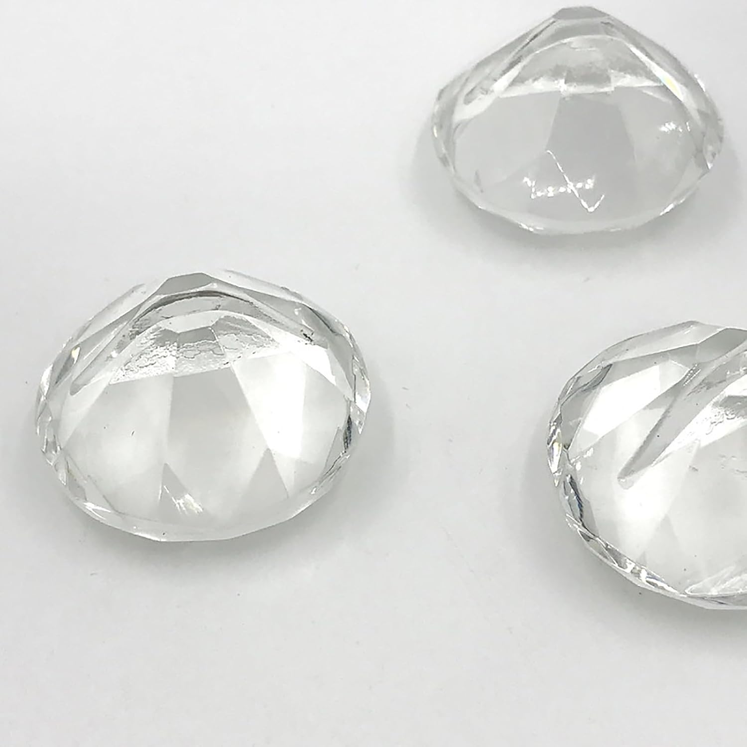 テーブル番号ホルダー ダイヤモンド形シートクリップ透明カードクリップ結婚式の装飾テーブルクリップ