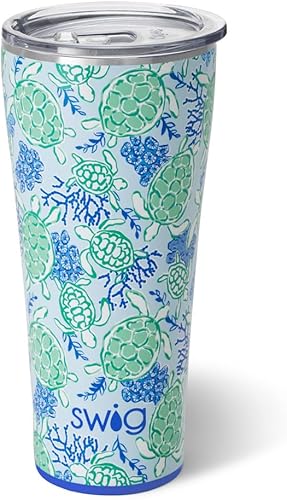 Vista 75 de Swig Life - Vaso aislado de 32 onzas, vaso de café de viaje con tapa, taza de café de viaje compatible con portavasos, de acero inoxidable con tapa