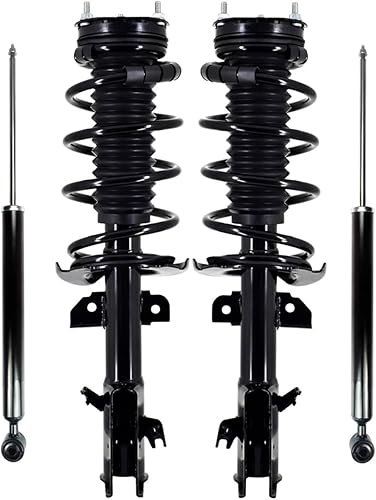 Miniatura 1 de PM Auto Juego de 4 amortiguadores de resorte de resorte de bobina para Mazda 2 2011-2014