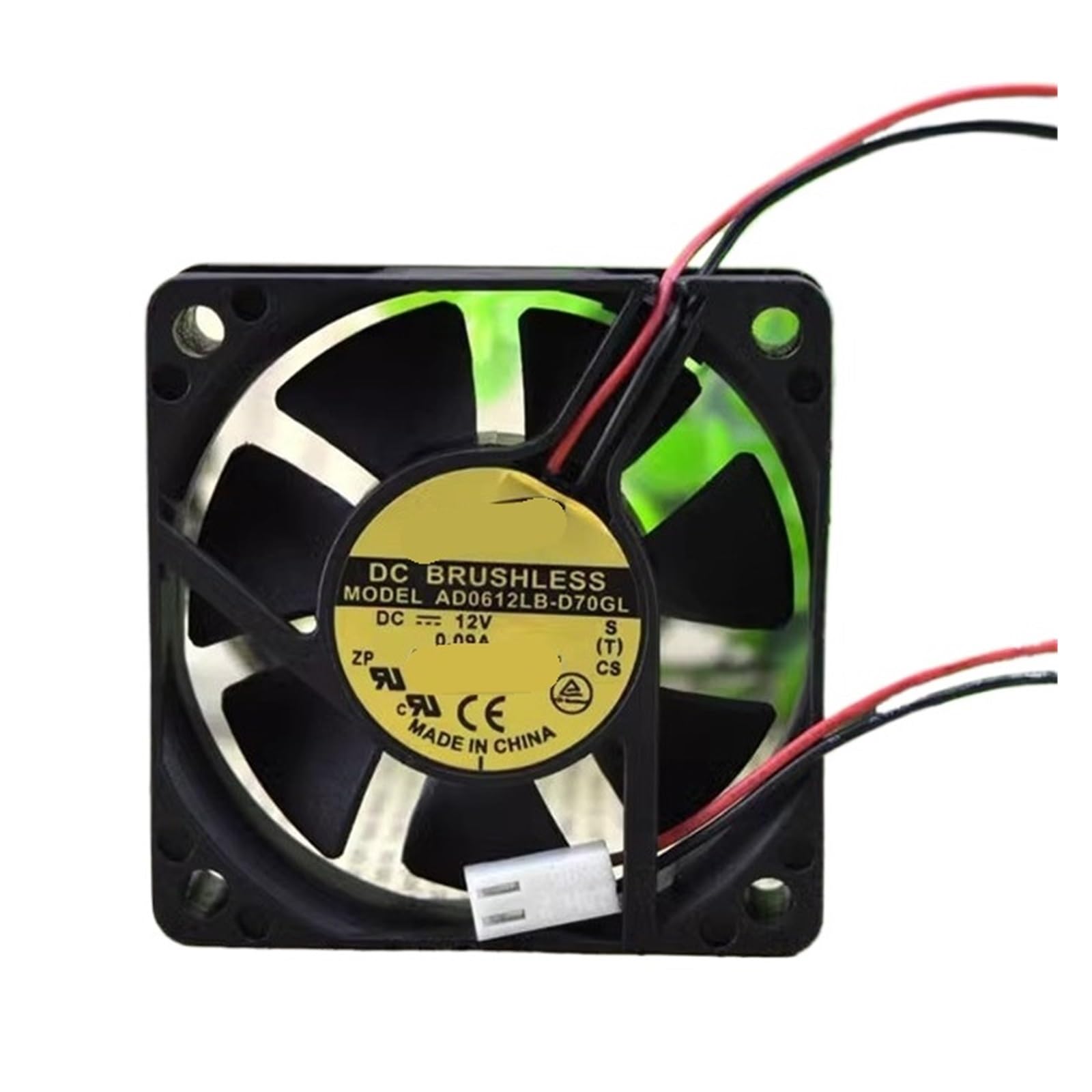 UWUKCJOKQ 6015 6CM Fan 12V 0.09A AD0612LB-D70GL Cooling