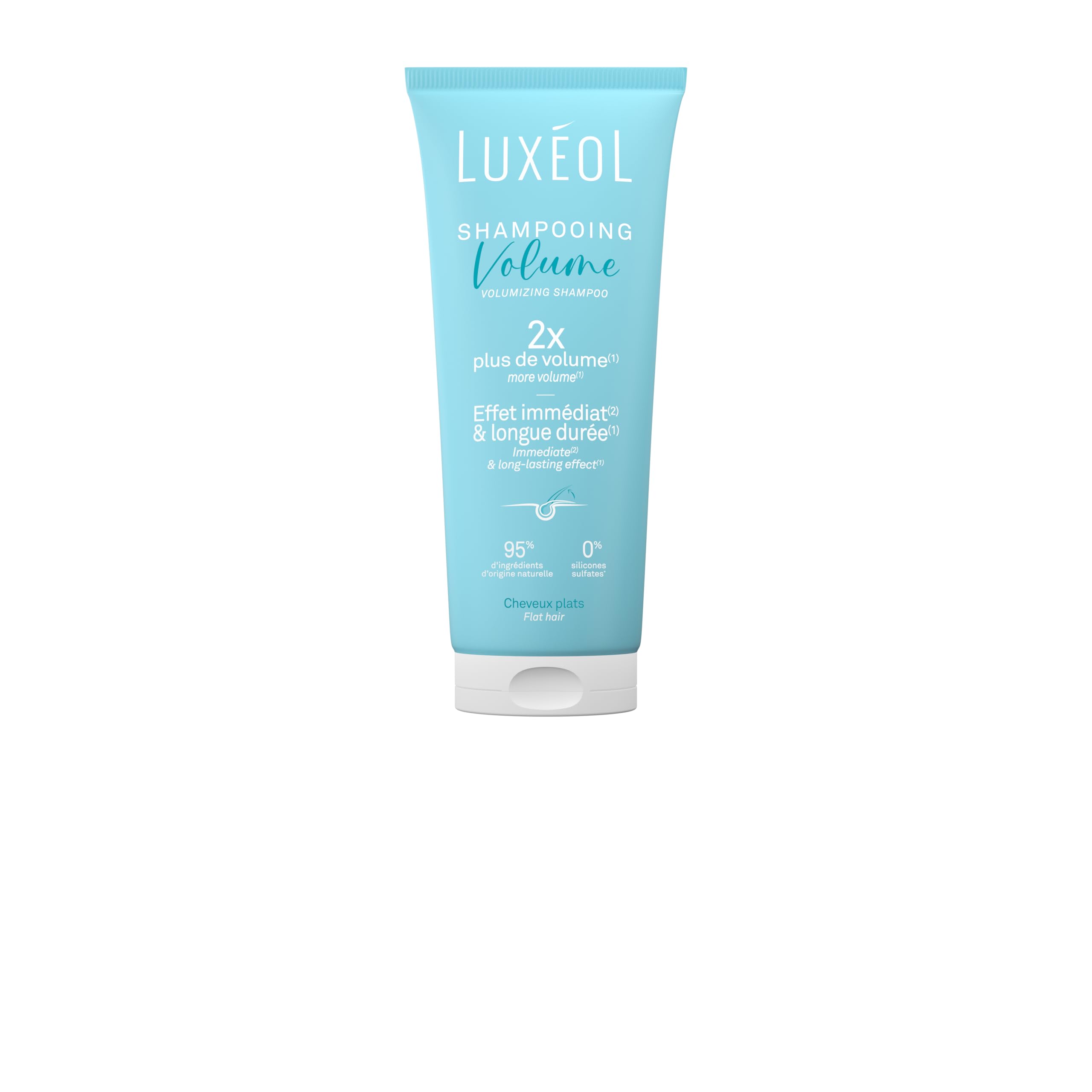Luxéol - Shampooing Volume - Cheveux Plats et Sans Volume