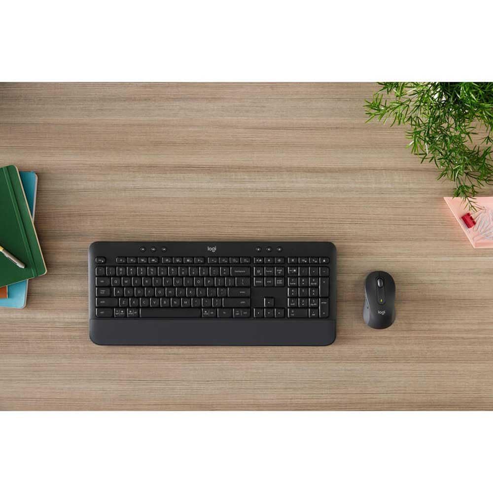 Logitech Signature MK650 Combo for Business Teclado Ratón Incluido RF Wireless + Bluetooth QWERTY US International Graphite