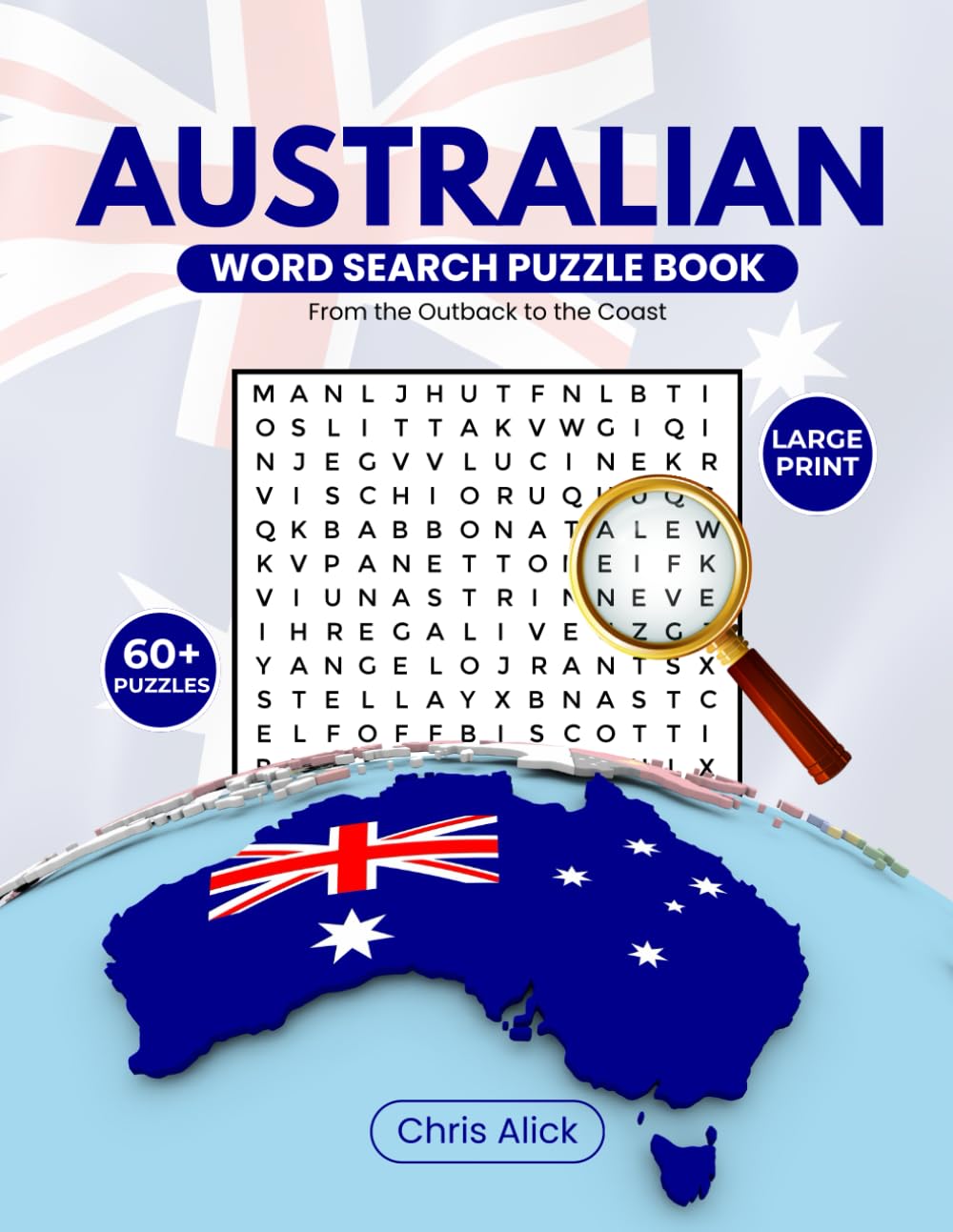 Australian Word Search Puzzle Book: From the Outback to the Coast