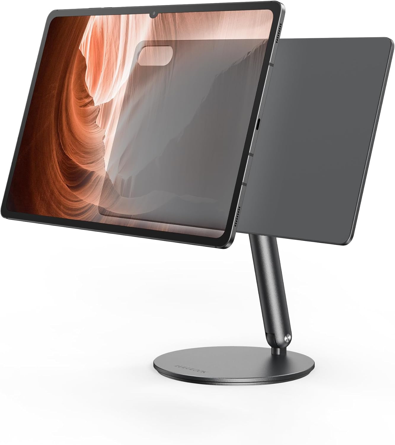 LULULOOK Foldable & Multi-Angle Adjustable Magnetic Stand for Samsung Galaxy Tab S10 Plus/S9 Plus/S9 FE+/S8 Plus/S7 FE/S7 Plus 12.4", 360° Rotating Desk Holder for Galaxy Tab S10+/S9+/S8+/S7 FE/S7+