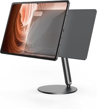 LULULOOK Magnetic Stand for Samsung Galaxy Tab S11 Ultra 2025 ONLY, Foldable & 360 Rotating Floating Desk Holder with S-Pen Holder for Samsung Galaxy Tab 14.6 inch SM-X930