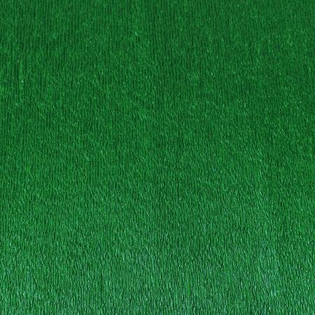 Rotolo carta Crépon metallizzato 50 x 250 80 g/m² crêpage 95%, colori verde 23 – Confezione da 10