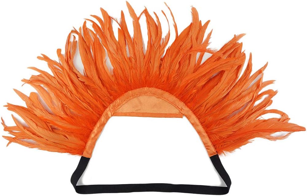 ZUCKER – Carnival Feather Collar – Costume Accessory