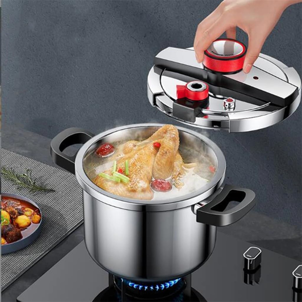 3 Gear Pressure Cooker Stainless Steel Multifunctional Pressure-Limiting Explosion-Proof
