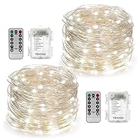 Algopix Similar Product 4 - YIHONG 2 Set Christmas Fairy Lights
