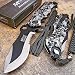 Mtech Ballistic Grey Crack Skull Camo Folding Pocket Knife