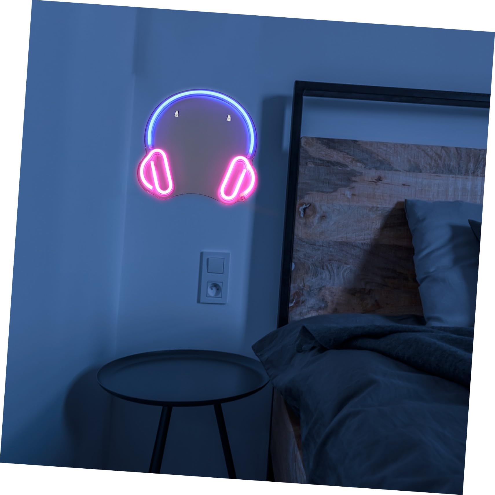 Gatuida Letrero Led De Neón Acrílico Para Decoración De Habitación y Gaming, Luz Ambiental Nocturna Usb, Cartel Luminoso Decorativo Para Dormitorio, 1 Unidad
