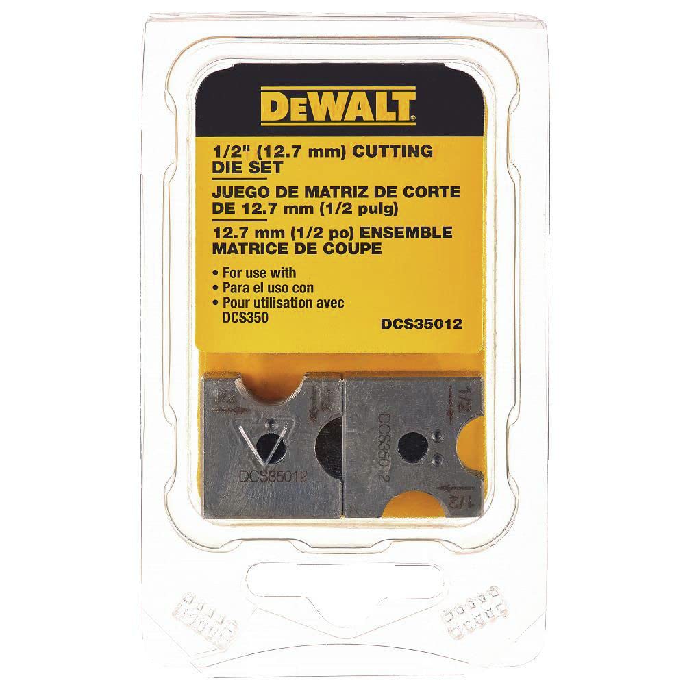 DEWALT DCS35012 1/2" Replacement Cutting Die Set