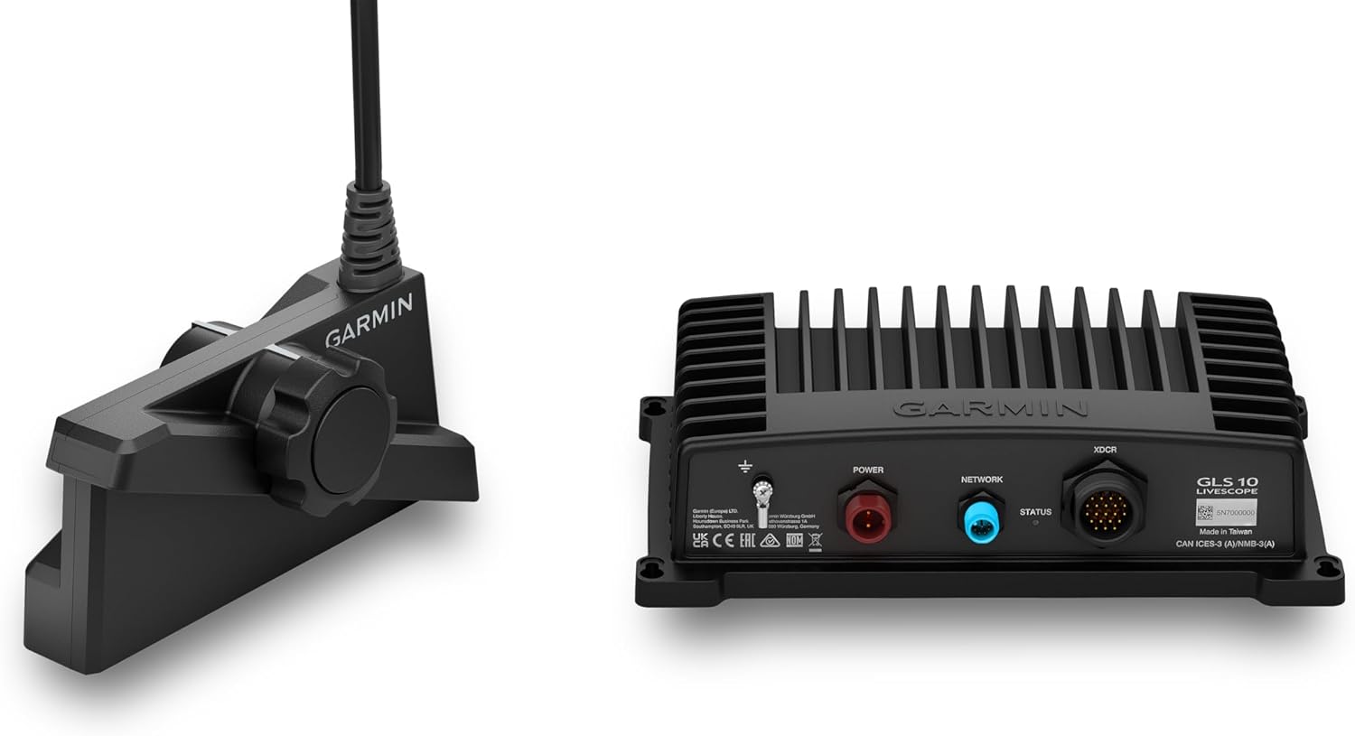 Garmin® LiveScope™ Plus Ice Fishing System, Includes an LVS34-IF Ice Fishing Transducer, Cold-Weather Transducer Cable, All-in-One Power Cable to Build Out Your Ice Fishing Rig