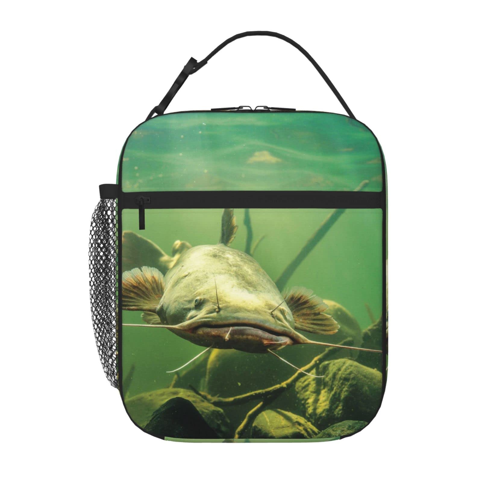 OOWOW Sac à Déjeuner Isotherme Coloré Motif Chat Mignon