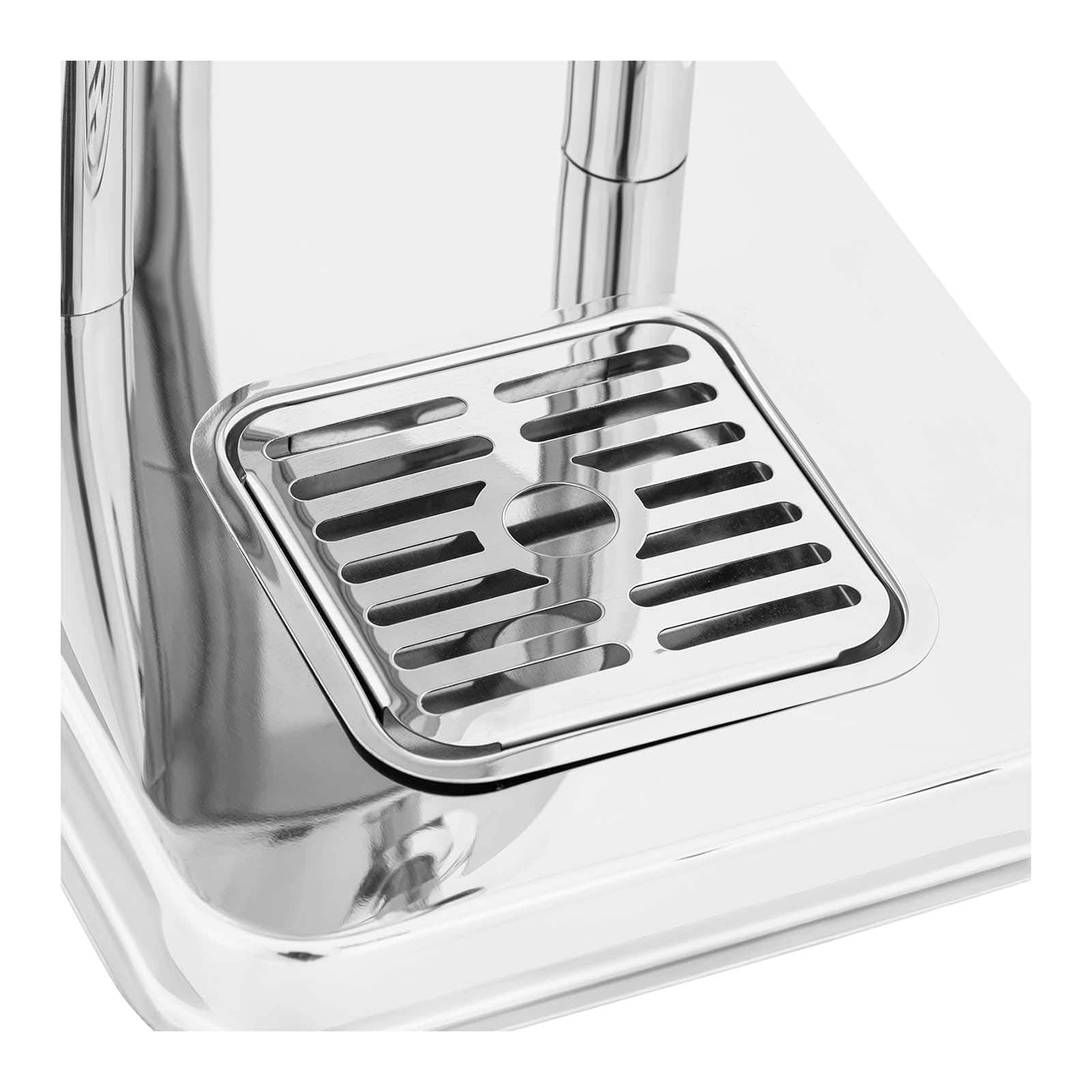 Royal Catering RCJD-01 Saftspender 5,5 L mit Kühlsystem Edelstahl Kunststoff (Polycarbonat) Getränkespender Getränkespender mit Zapfhahn Limonadenspender