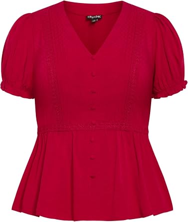 City Chic Plus Size Top, Laila Top