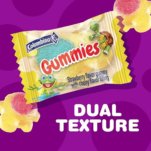 Miniatura 6 de Colombina Mixins - Paquete variado de caramelos masticables y gomitas, paquete variado de gomitas y masticables envueltos individualmente, ideal