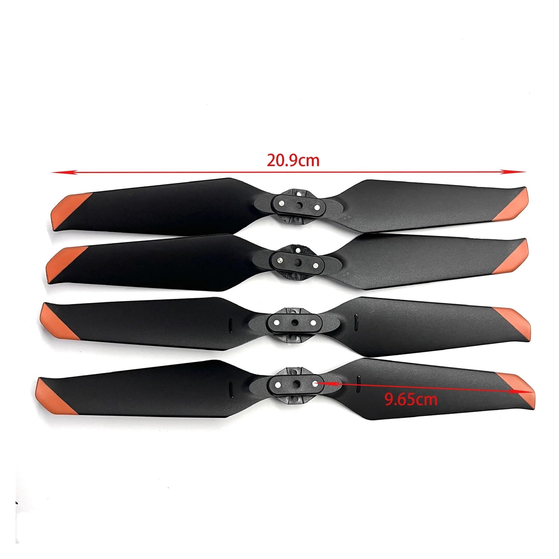 SG909 SG909MAX RC Drone Repuestos Hélice Props Blade Landing Skid Accesorio(4set Propeller)