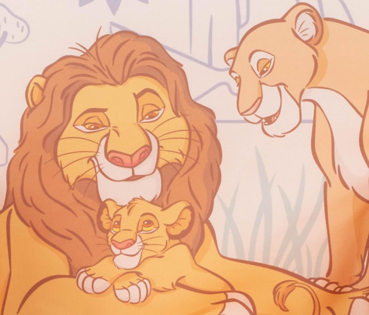 Le Roi Lion – Fauteuil Enfant en Mousse Disney - Siège Bébé Confort Premium, Dossier Stable Anti-pli, Anti-basculement, Léger