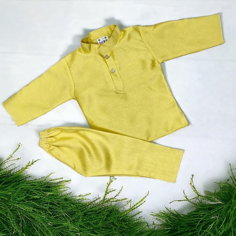Image of Baby Boys Ethnic Dress Full Sleeves (Coty, Kurta & Pyajama) 0 Month to 4 Year Boy