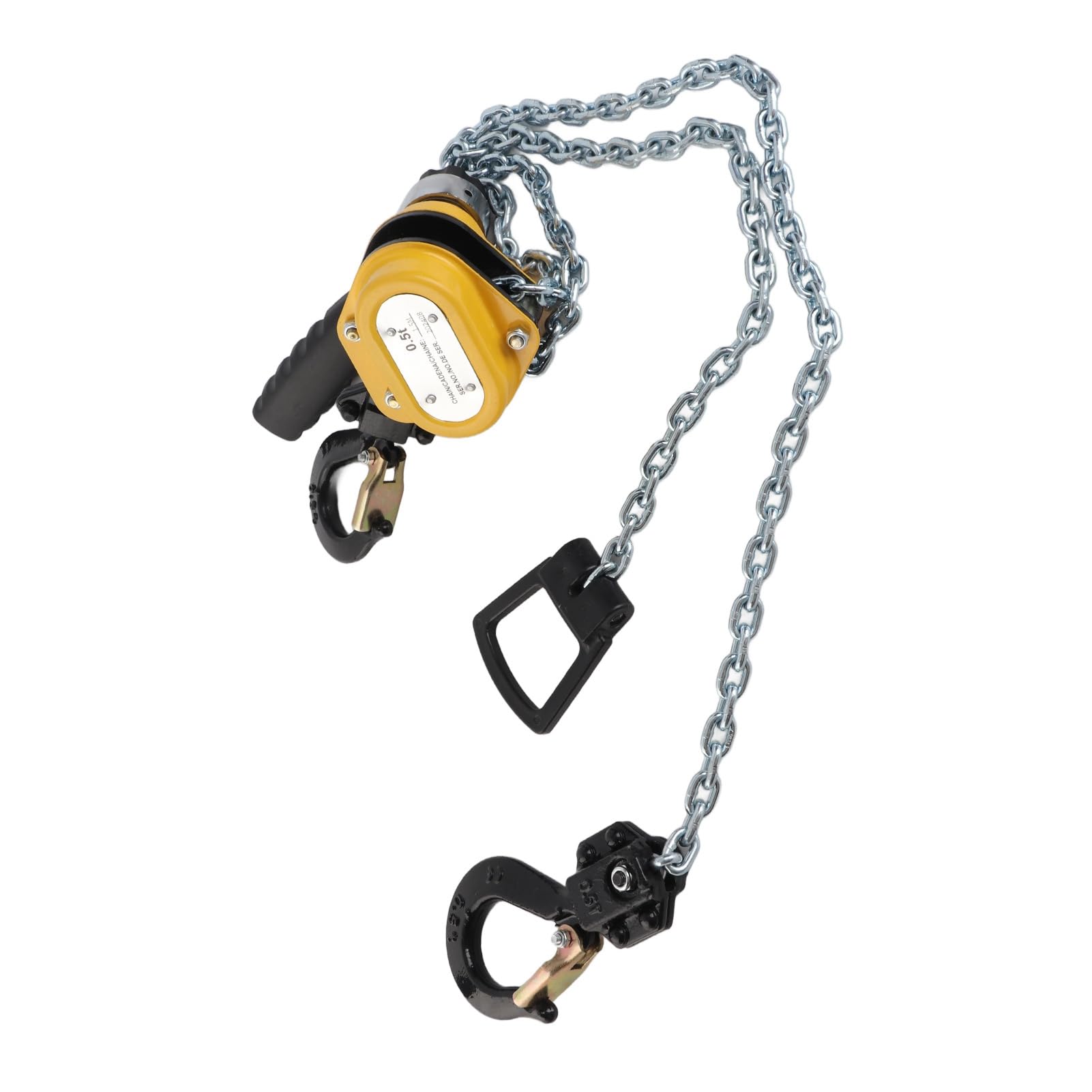 La Leva a Catena Hoist 500kg Carico - Puleggia a Leva Portatile con una Catena di 1,5 M per Workshop, Garage, Utilizzo di Fabbrica