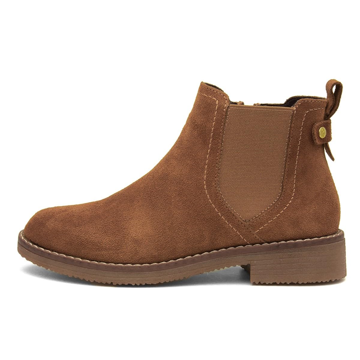 Hush Puppies Womens Maddy Chelsea Boot, Tan, 3 UK