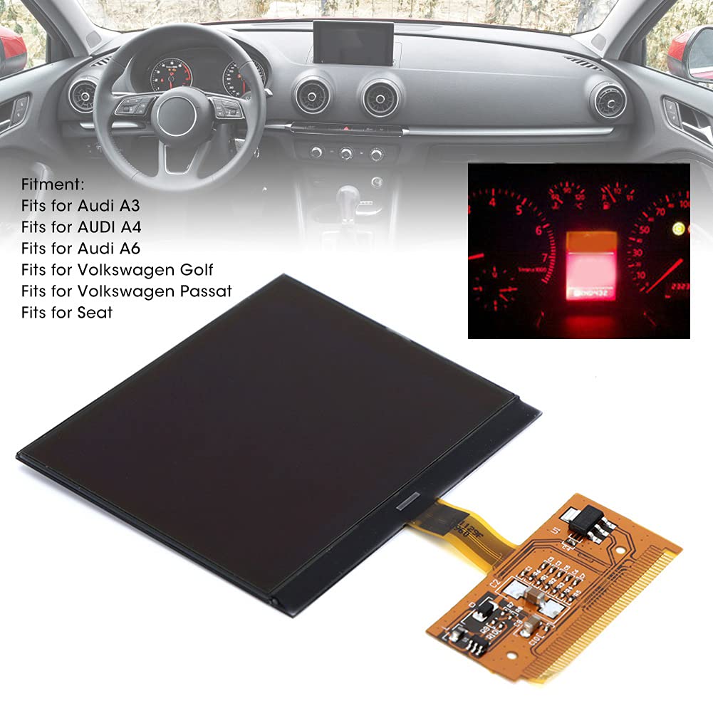 Écran de Moniteur de Voiture, 8L0920931F, écran LCD de Voiture Haute Définition pour écran de Moniteur VDO Compatible avec