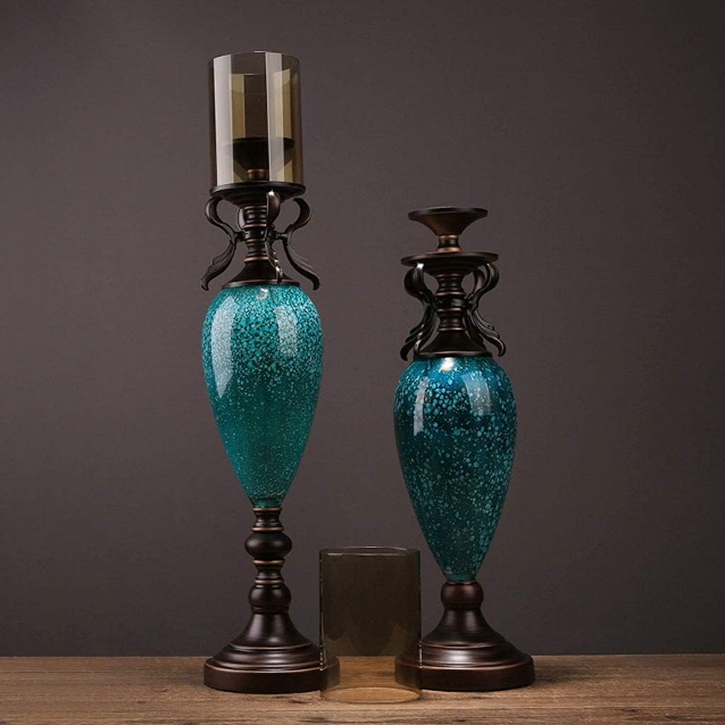 Candelabra Candlestick Candle Holder Candle Stand Candlelight for Pillar Candles, Candelabra Candle Holder for Tables Candle Holder Candlestick (Size : 14x66.5cm)