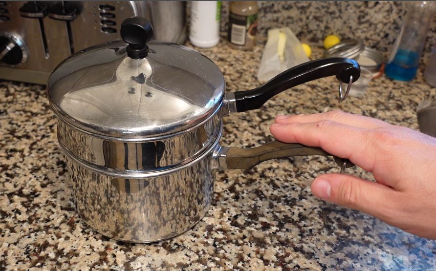 Farberware 2 Qt Bain-Marie Double Boiler Avec Couvercle – Inox 18/10