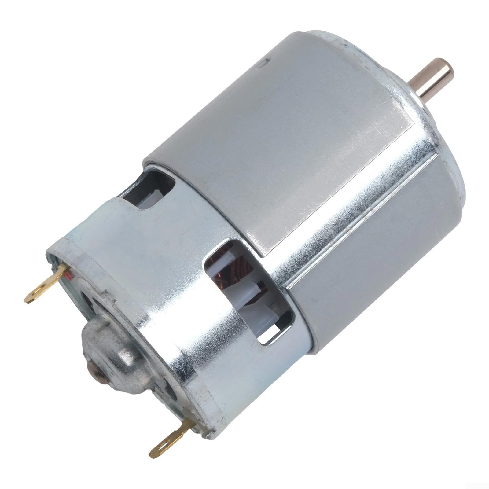 21V RS755 Motor für Unterlegscheibe und Elektro-Rasenmäher, D-förmiger Schaft, kompatibel mit Lithium-Batterie-Grasschneider