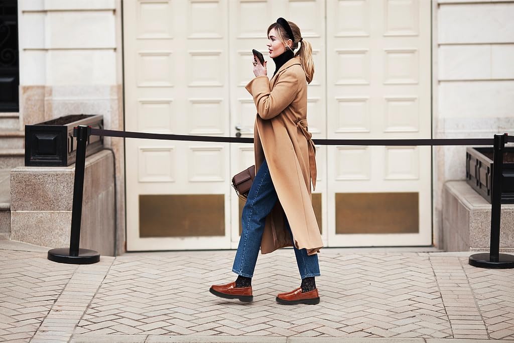 BEAUSEEN Women's Penny Loafers Slip On Comfortable & Lightweight Driving Moccasins Casual Office Work Flats Cute Business Dress Shoes - Image 3