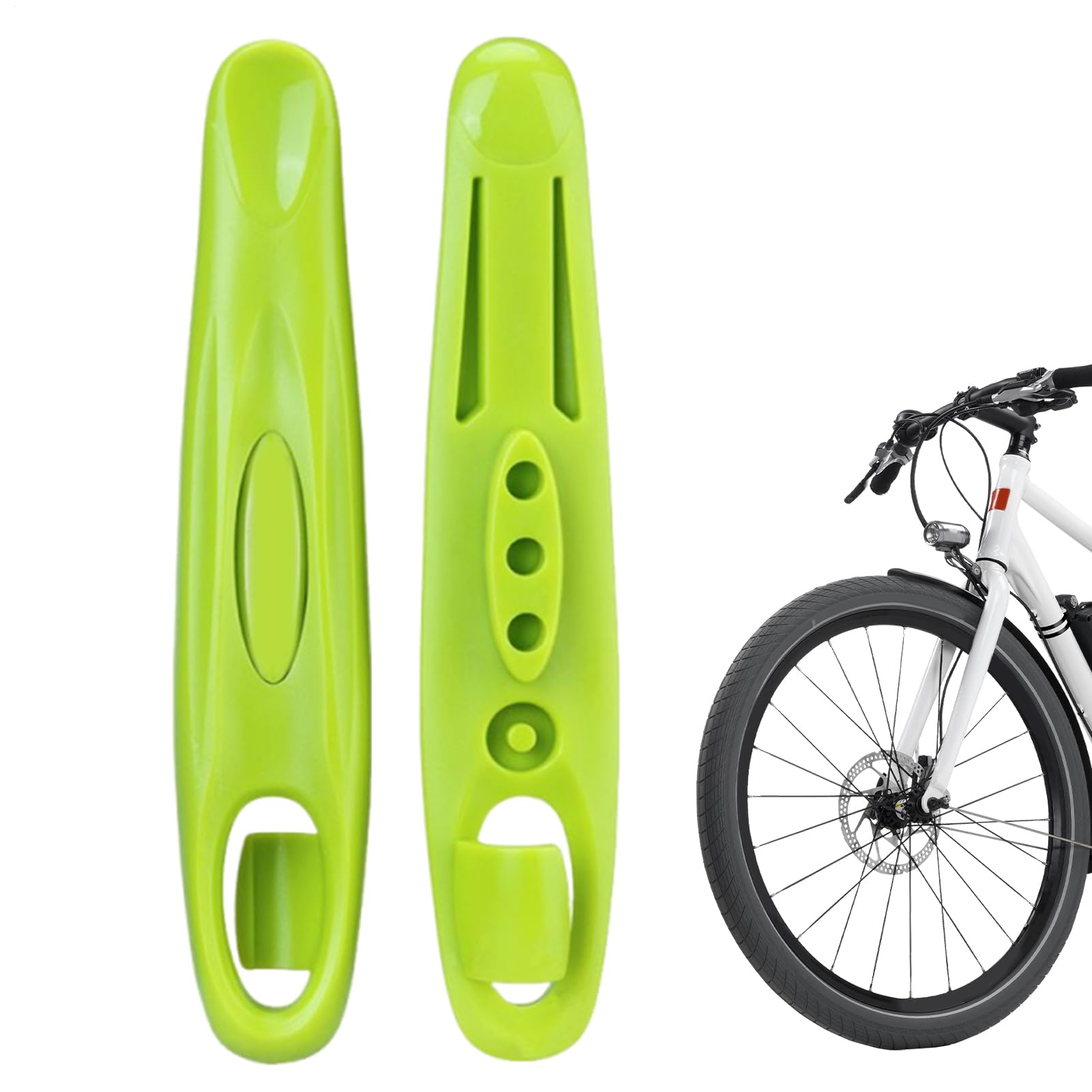 Dźwignia do opon rowerowych, narzędzie do naprawy kół rowerowych, przenośne narzędzia do napraw, ergonomiczny zestaw dźwigni do opon z łatwym wyjmowaniem i montażem, idealny do warsztatu, garażu