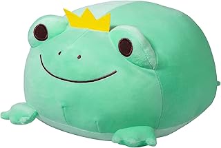 Super Soft Frog Plush Stuffed Animal, Cute Frog Plush Pillow, Kawaii Frog Plushie Hugging Plush Squishy Pillow Toy Gifts for Kids