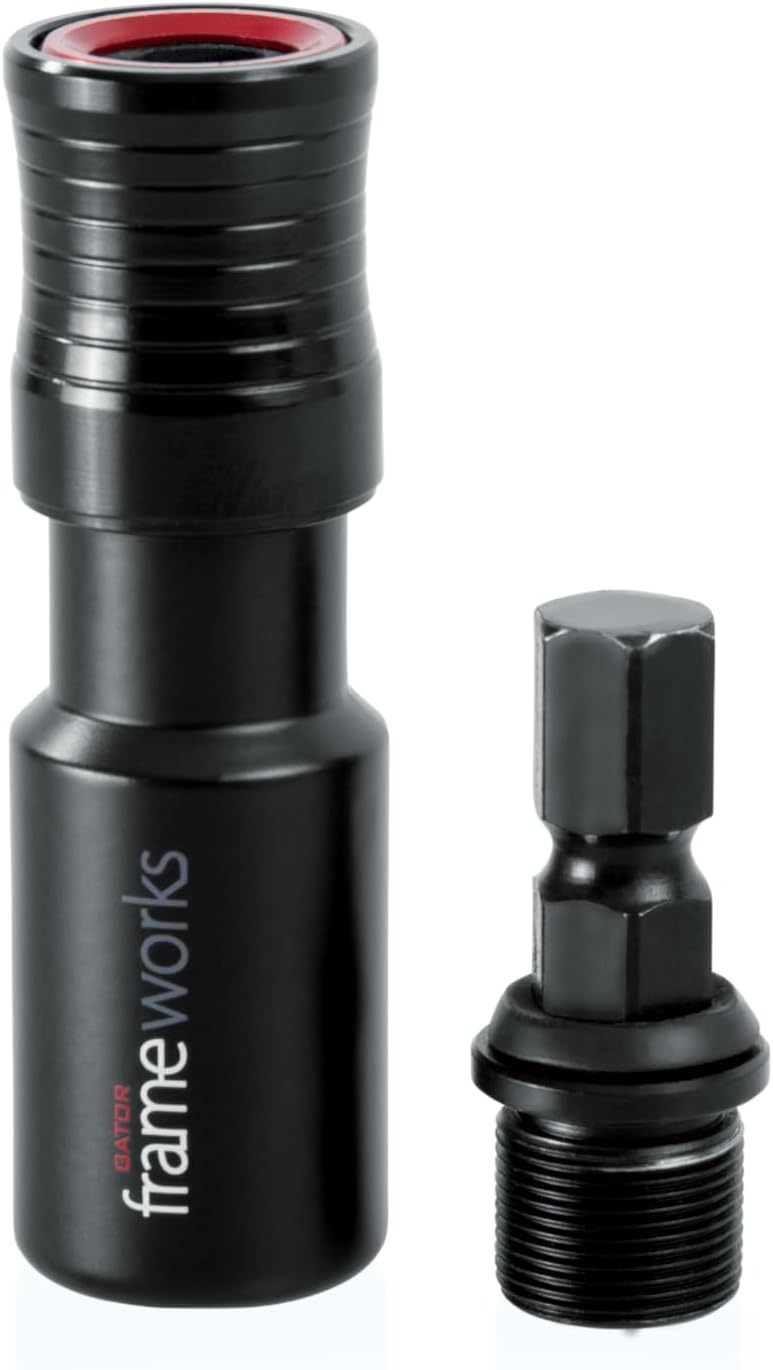 Gator Frameworks Microphone Clip Quick Release - Stand Attachment, 3 pack (GFW-MIC-QRTOP3PK)