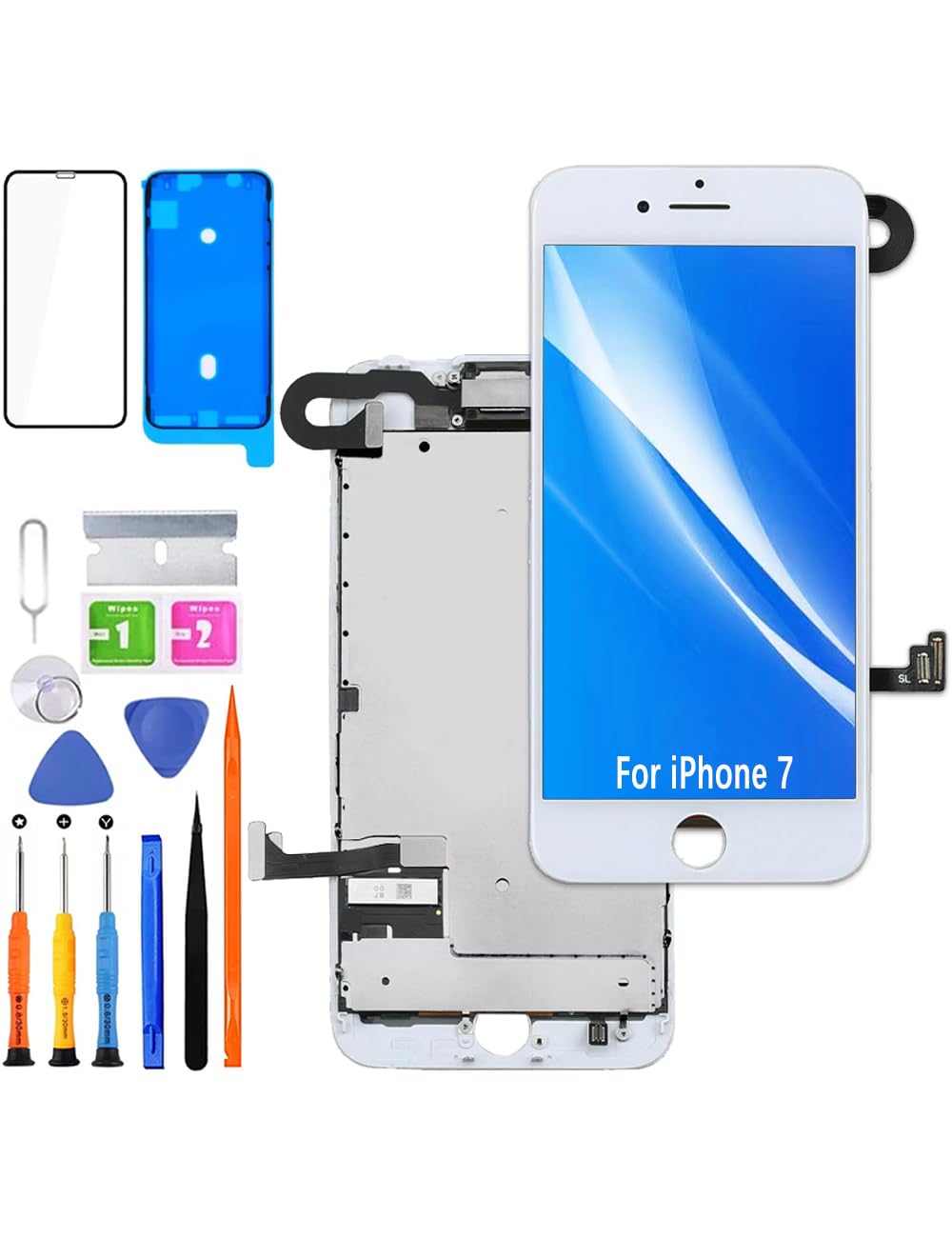 HLYGZX Display für iPhone 13 LCD Bildschirm Ersatz FHD Touchscreen 3D
